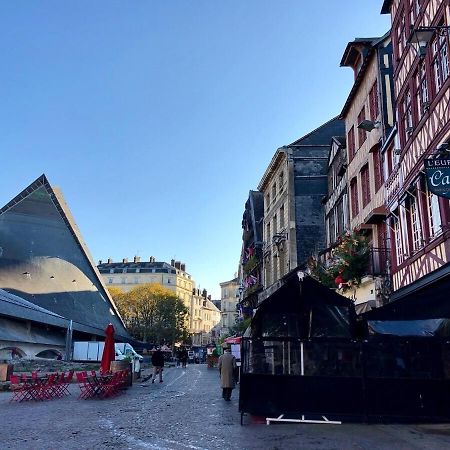 Ferienwohnung La Loge D'Harcourt : Hypercentre Chic Et Moderne Rouen Exterior foto