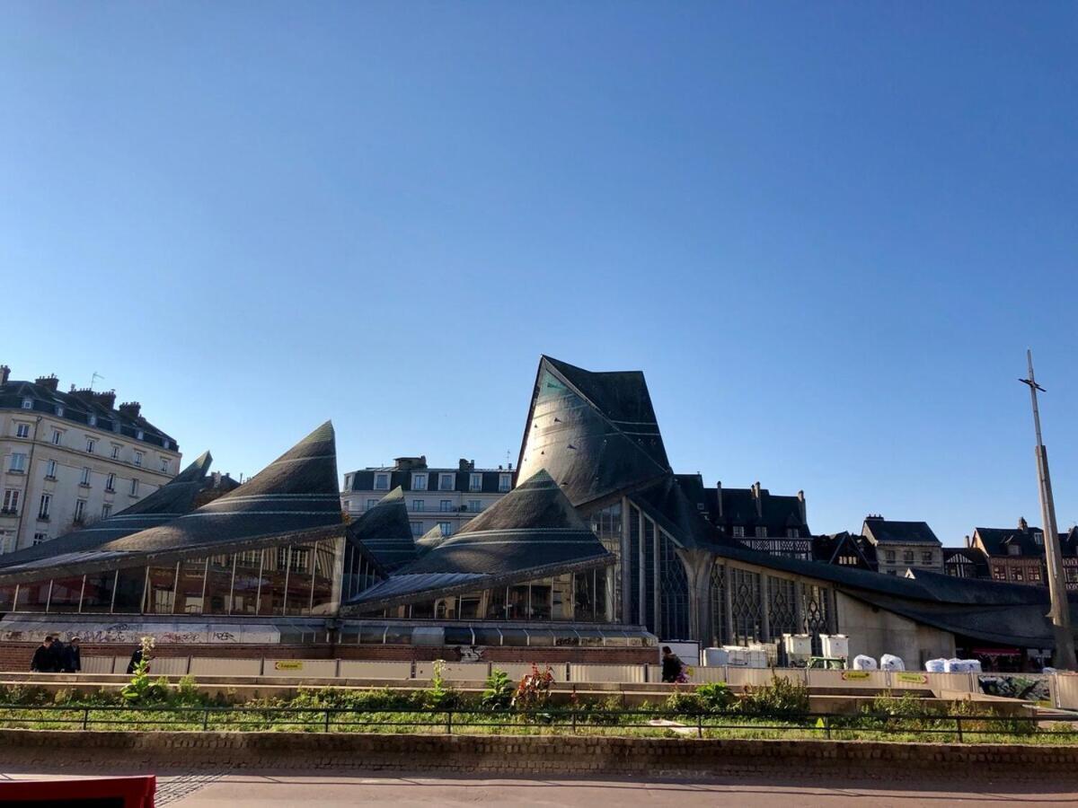 Ferienwohnung La Loge D'Harcourt : Hypercentre Chic Et Moderne Rouen Exterior foto